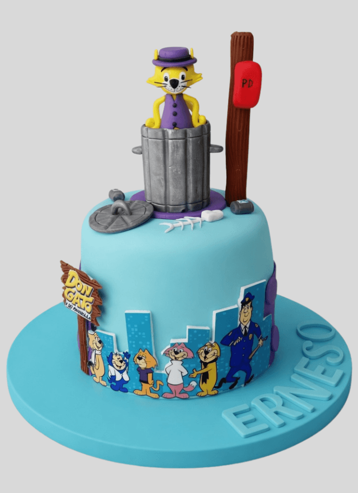 Angelic Top Cat Cake