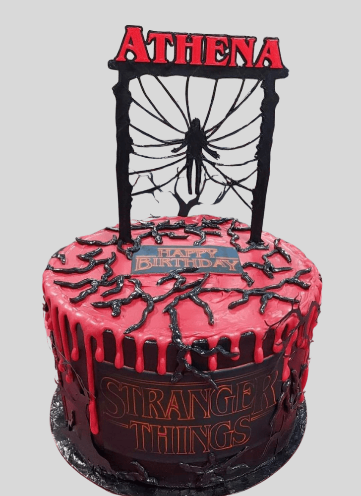 Cute Vecna Cake