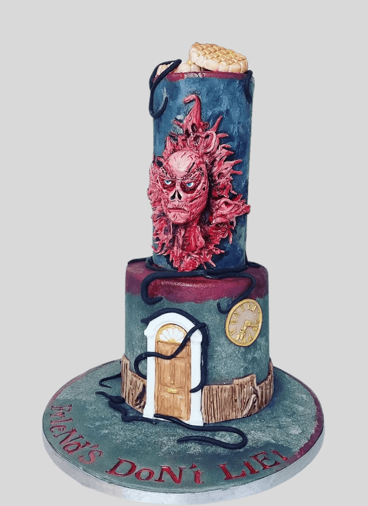 Pleasing Vecna Cake