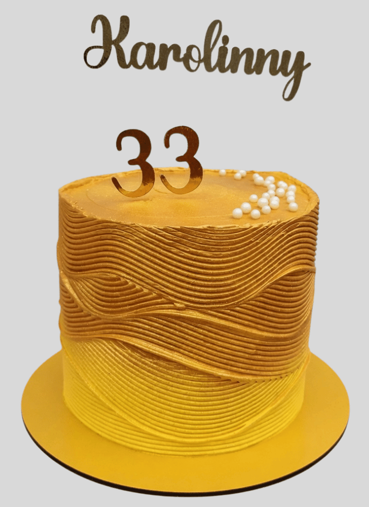 Alluring Wave Cake