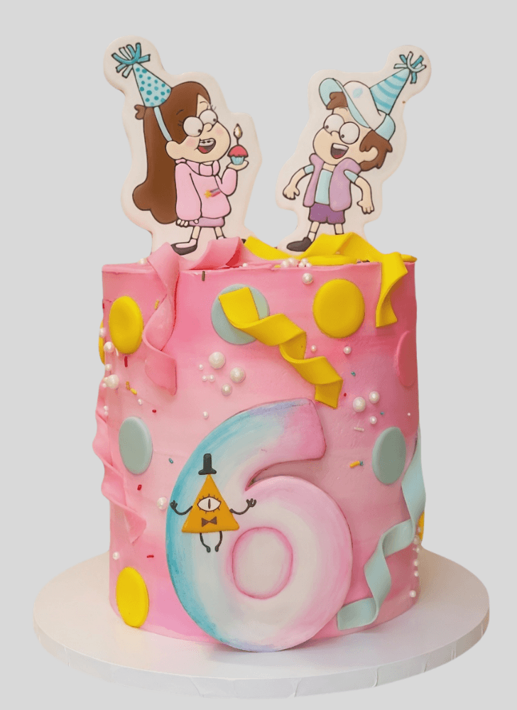 Admirable Gravityfalls Cake Design