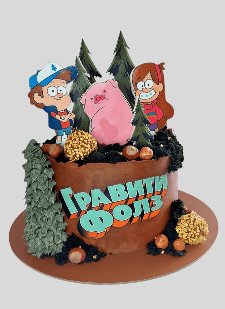 Angelic Gravityfalls Cake