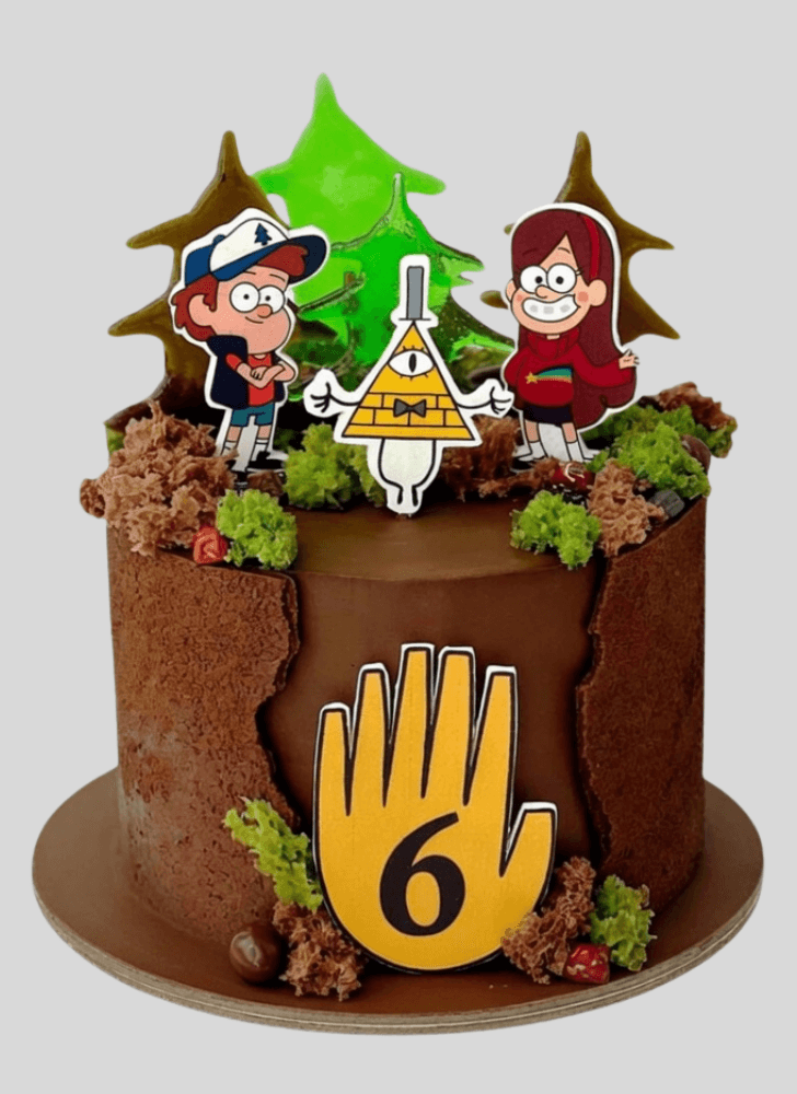 Beauteous Gravityfalls Cake