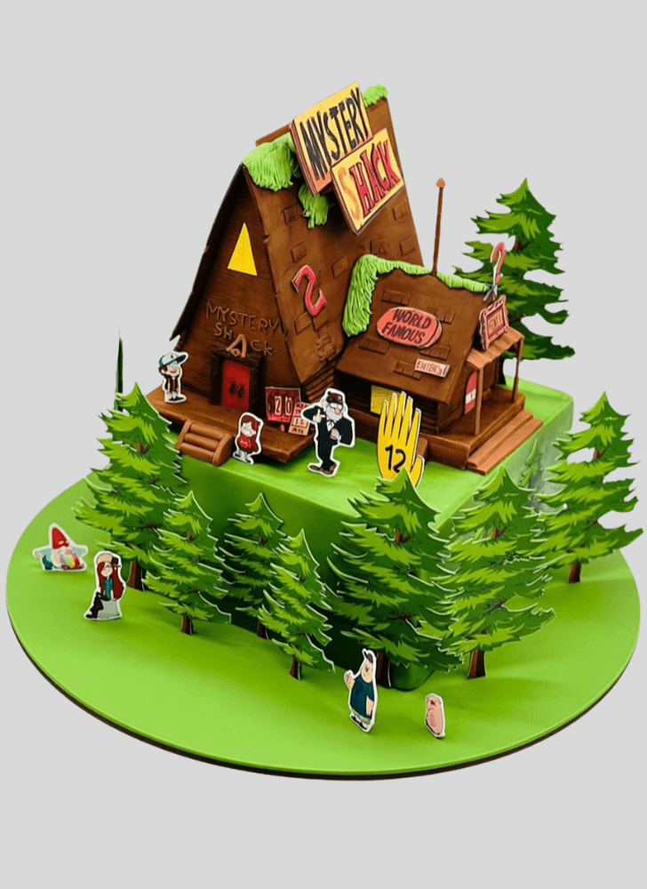 Charming Gravityfalls Cake