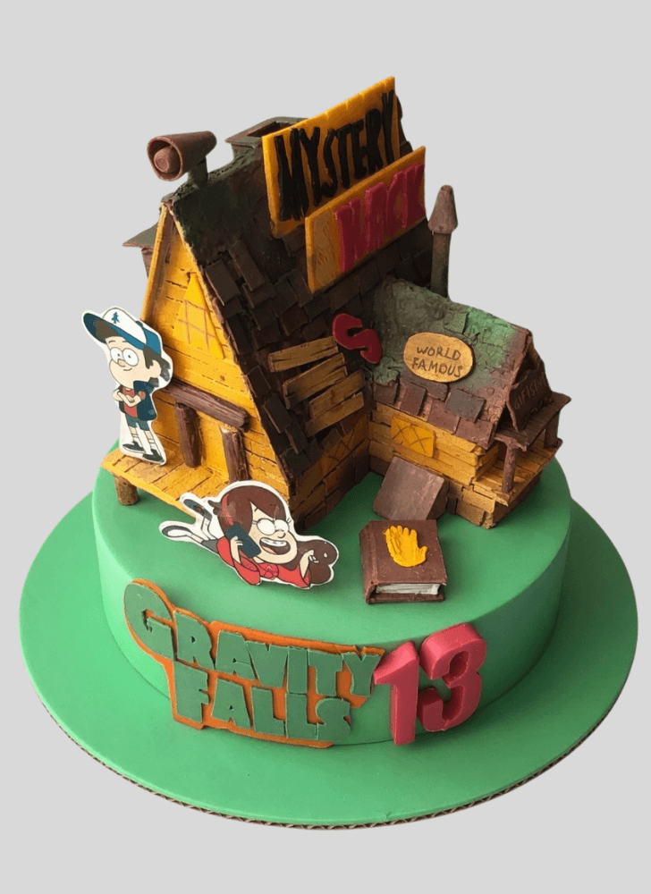 Comely Gravityfalls Cake