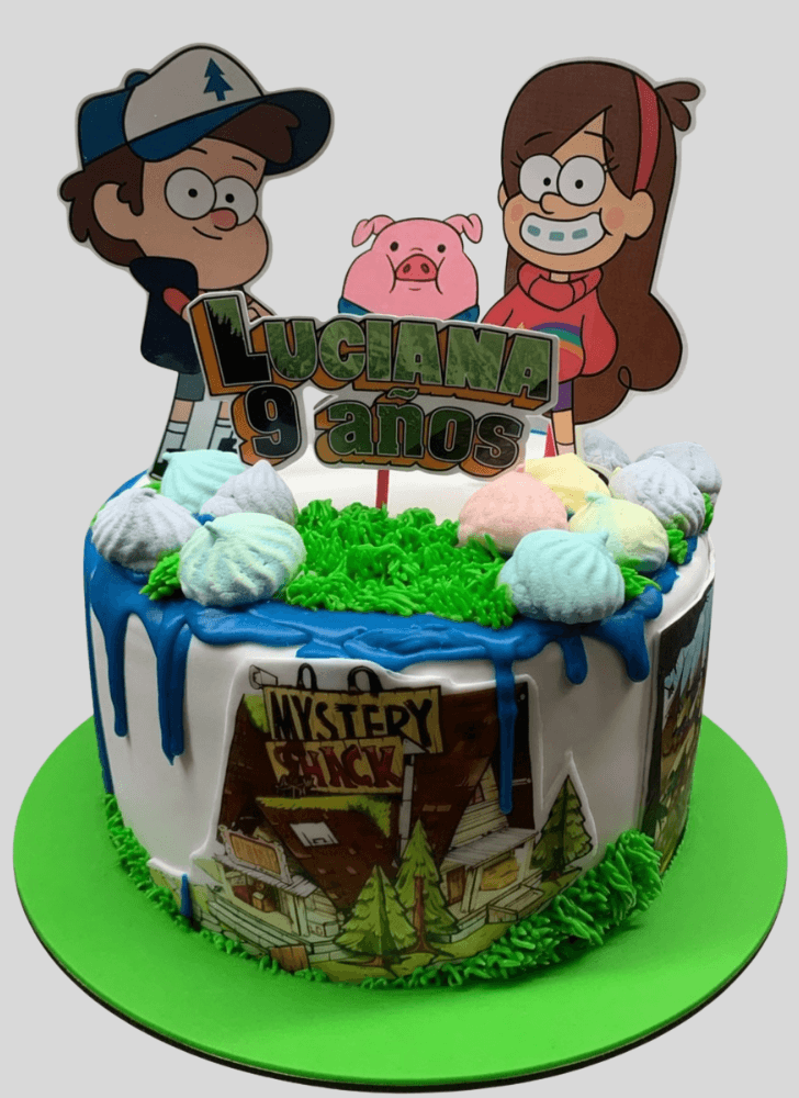 Delicate Gravityfalls Cake