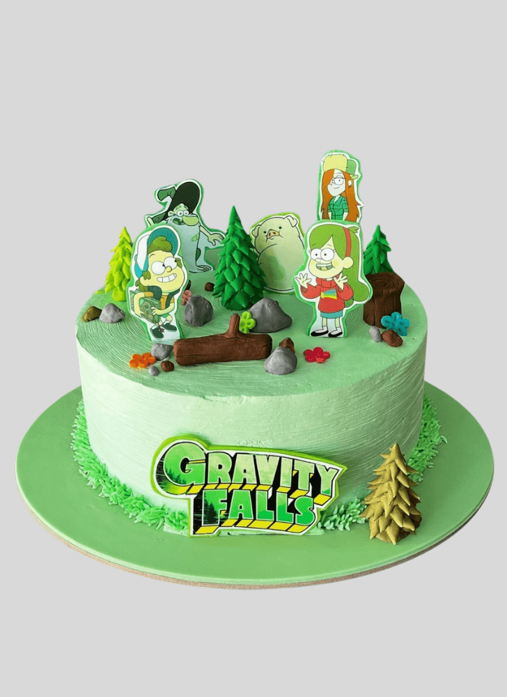Elegant Gravityfalls Cake