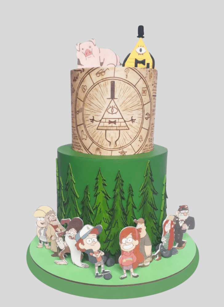 Graceful Gravityfalls Cake