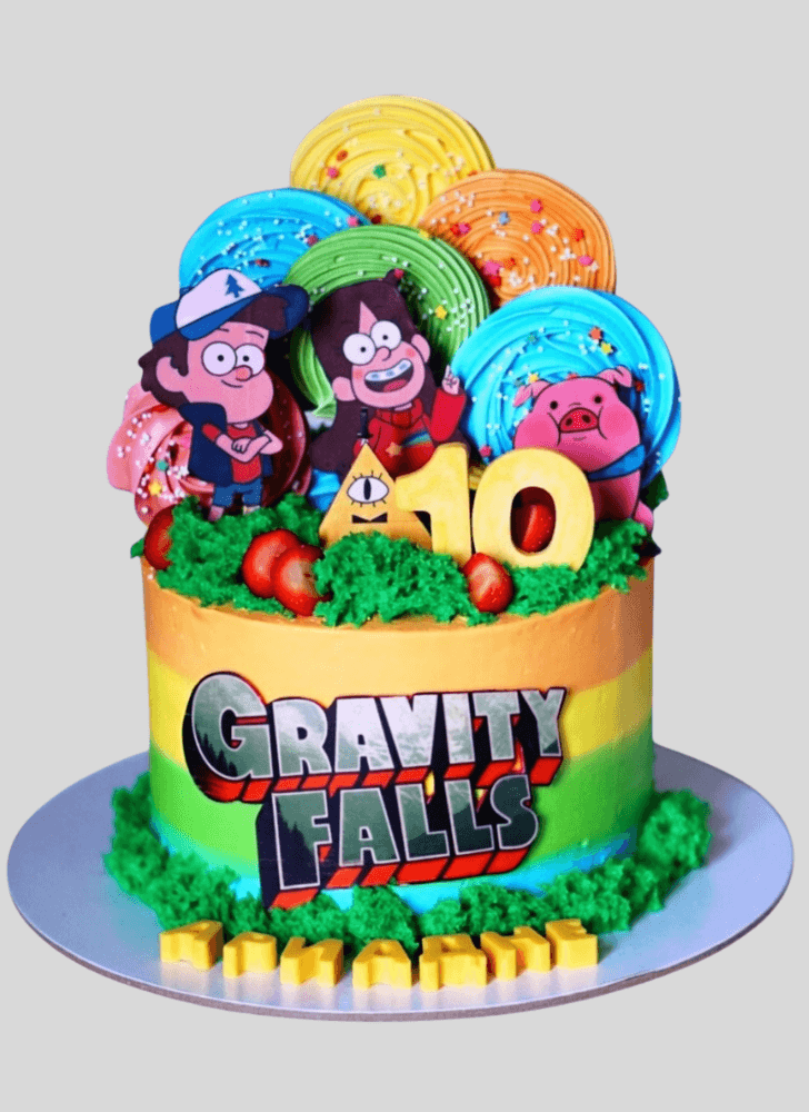 Radiant Gravityfalls Cake
