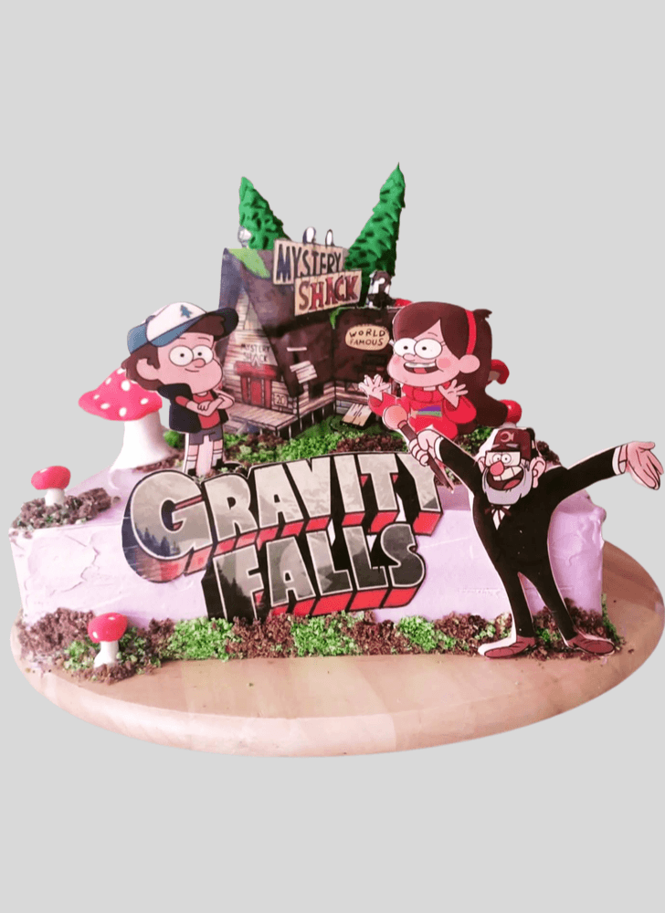 Shapely Gravityfalls Cake