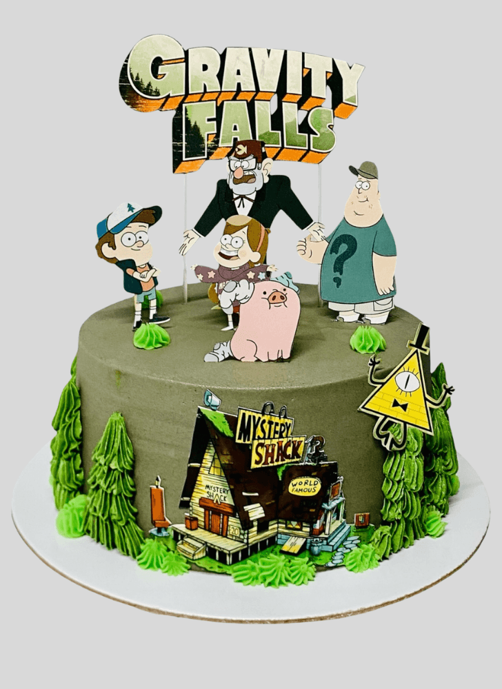 Superb Gravityfalls Cake