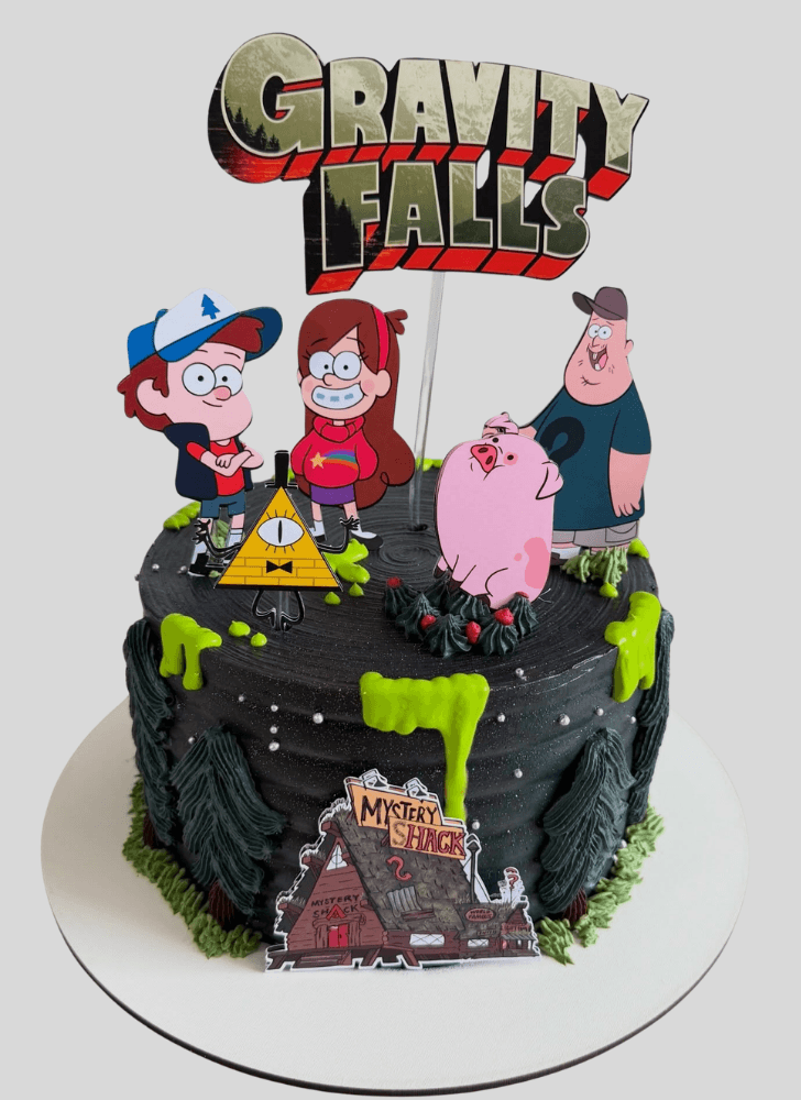 Wonderful Gravityfalls Cake Design