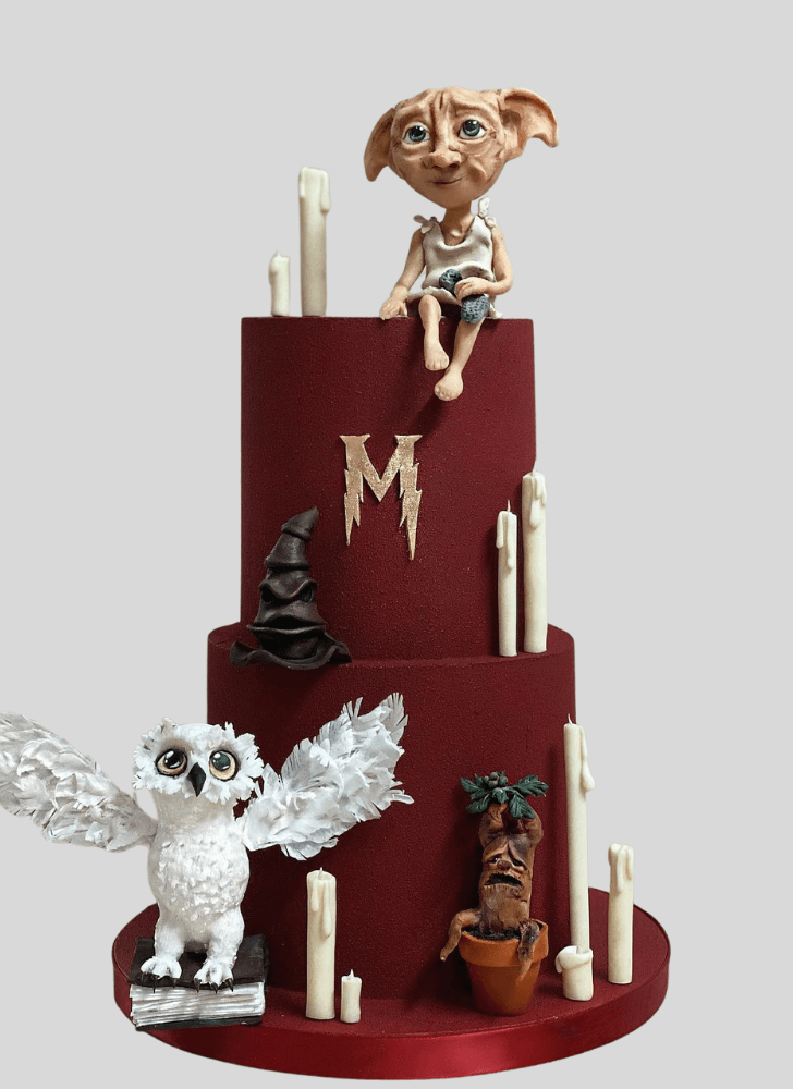 Angelic Hedwig Cake