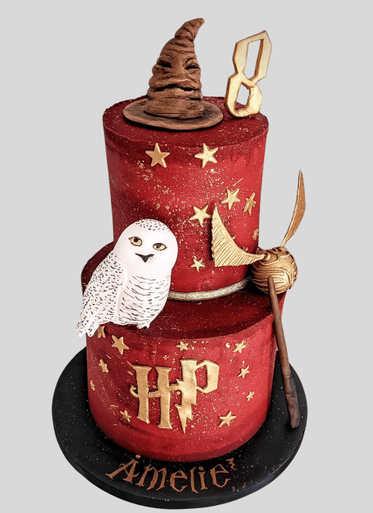 Captivating Hedwig Cake