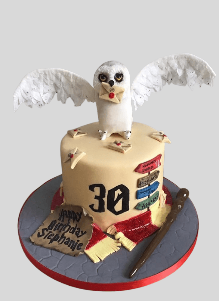 Graceful Hedwig Cake