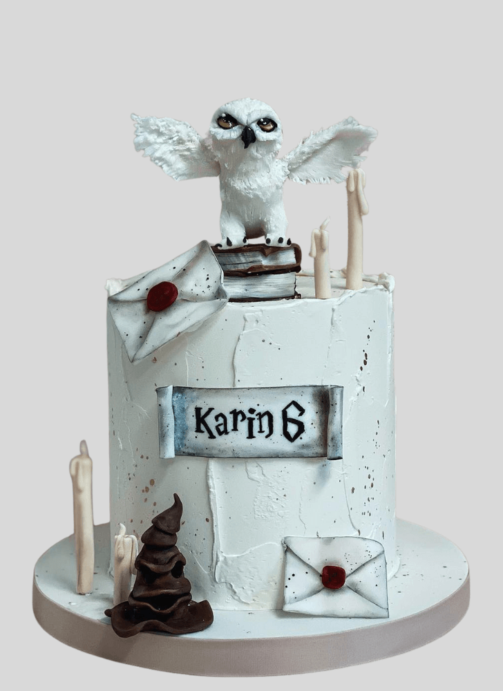 Lovely Hedwig Cake Design