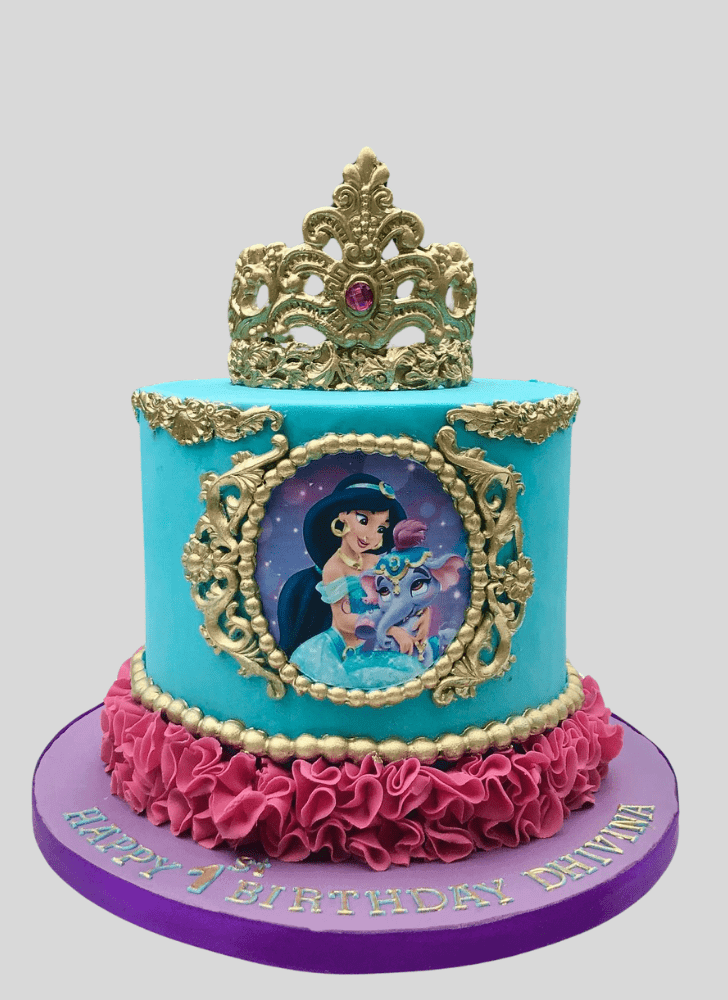 Delicate Princess Jasmine Cake