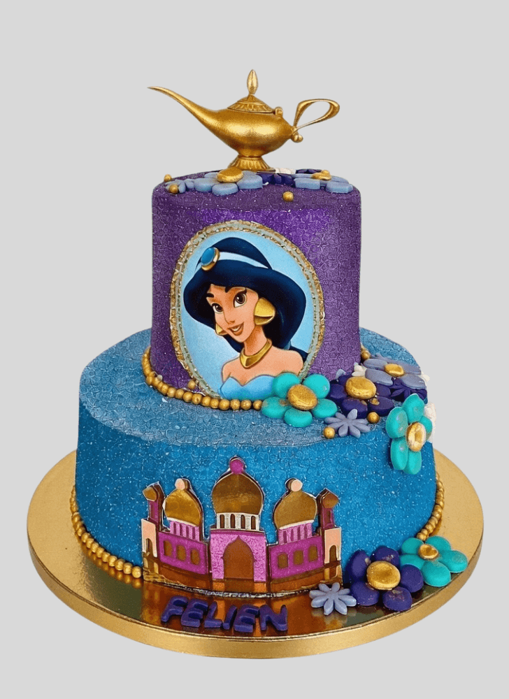 Gorgeous Princess Jasmine Cake