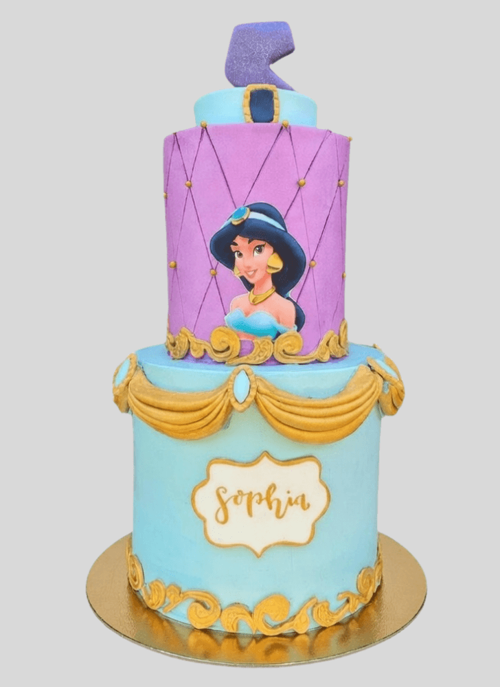 Pleasing Princess Jasmine Cake