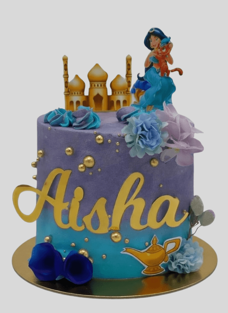 Refined Princess Jasmine Cake