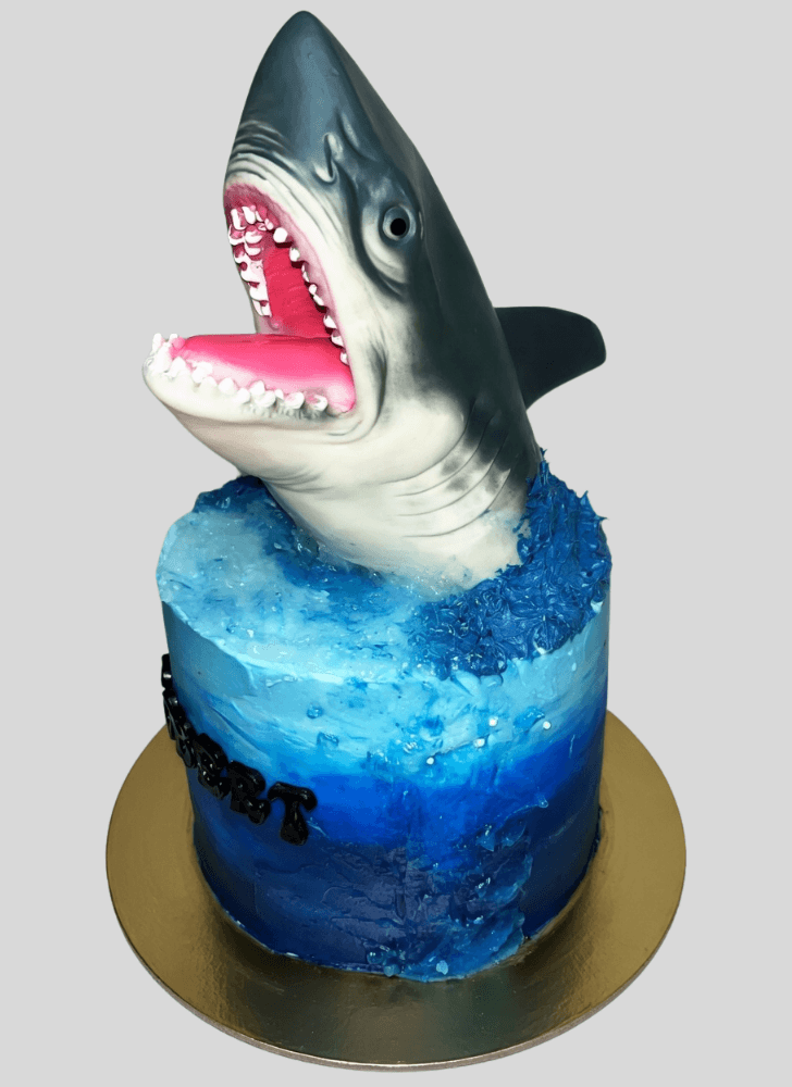 Angelic Jaws Cake