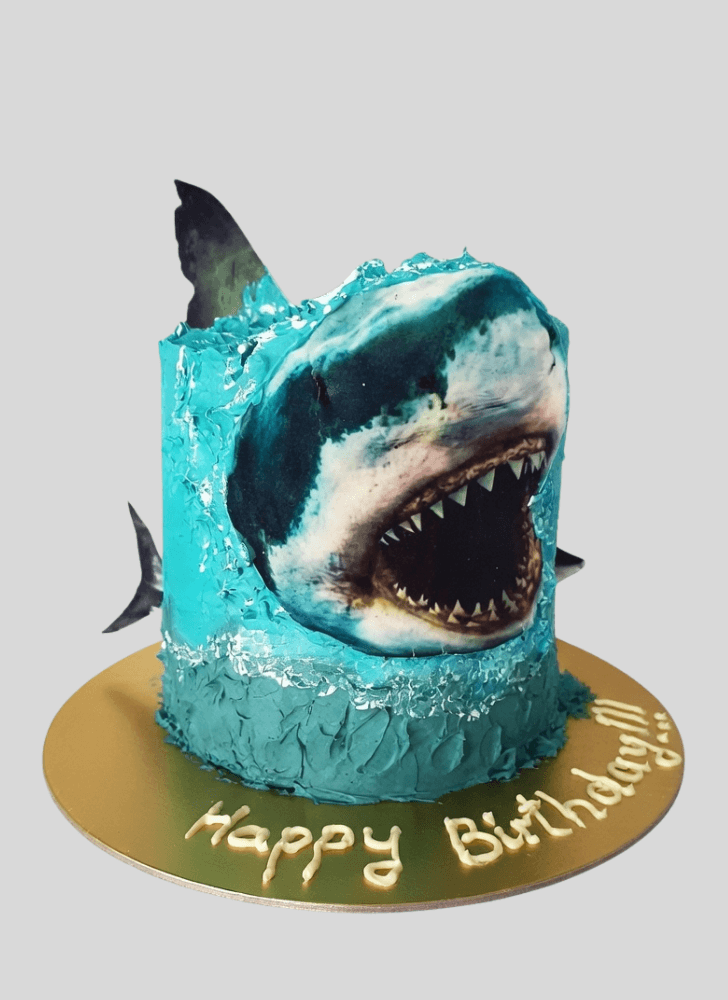 Dazzling Jaws Cake