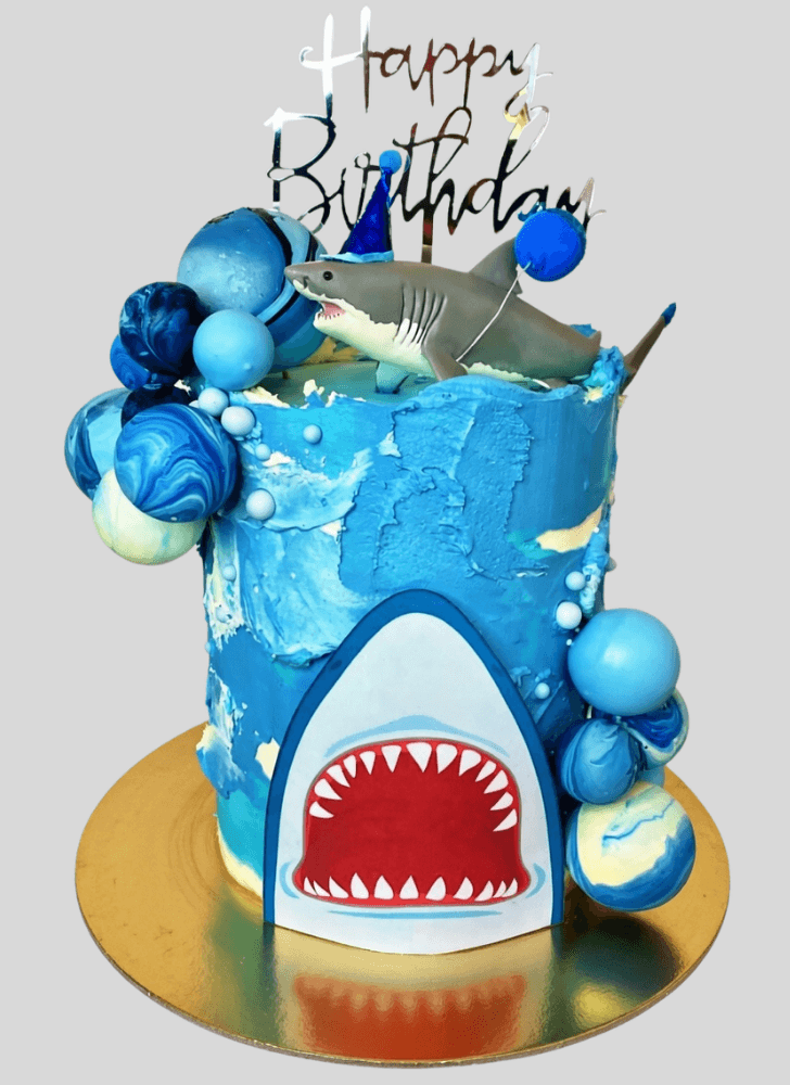 Elegant Jaws Cake