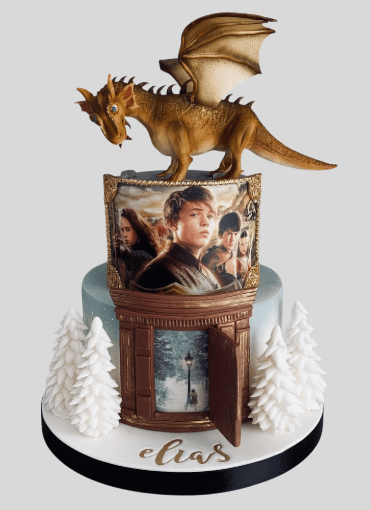 Slightly Narnia Cake