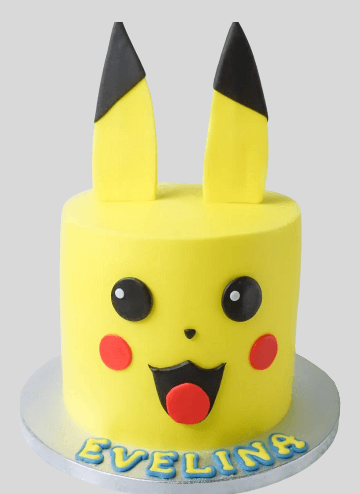 Alluring Pikachu Cake