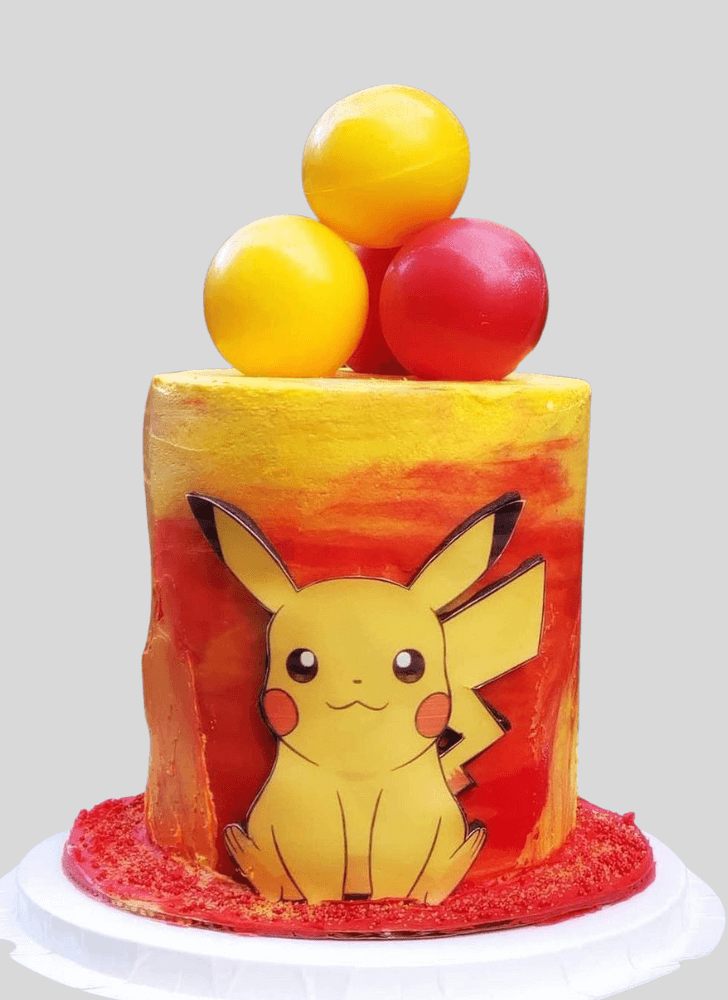 Captivating Pikachu Cake