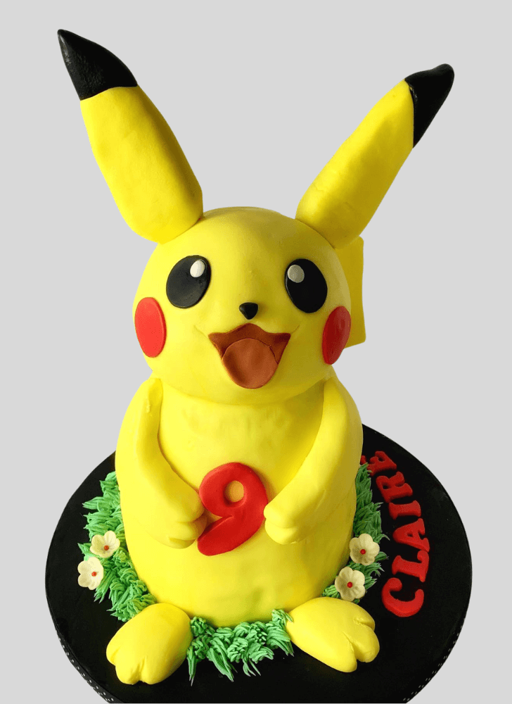 Classy Pikachu Cake