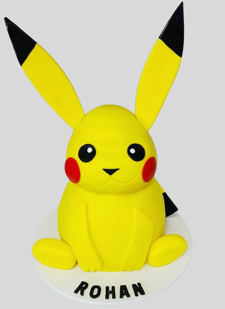 Divine Pikachu Cake
