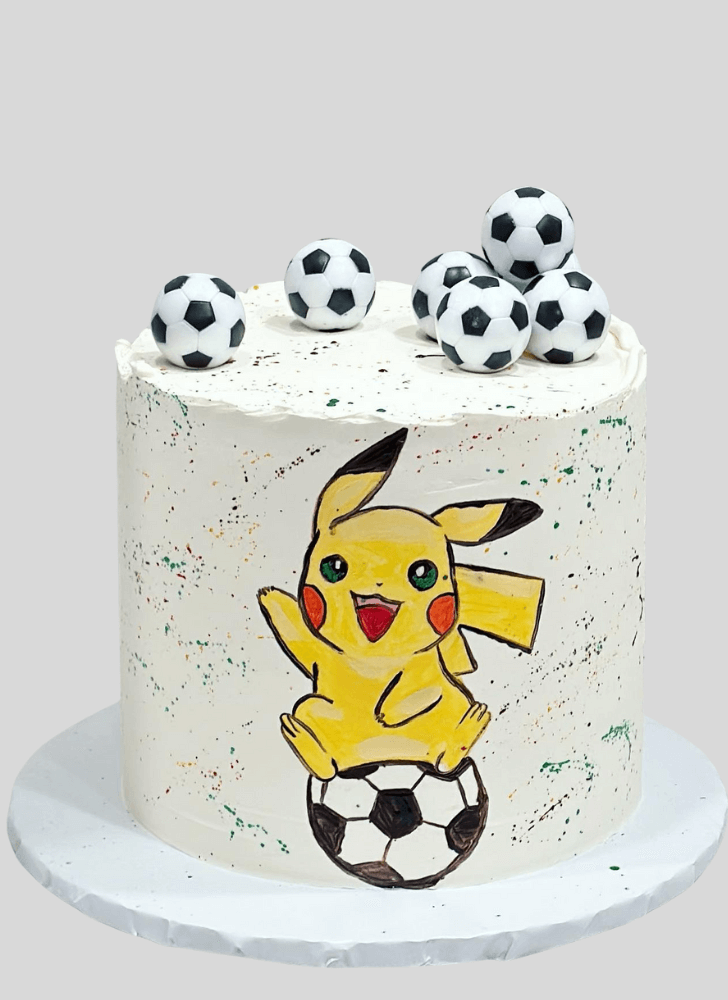Enticing Pikachu Cake