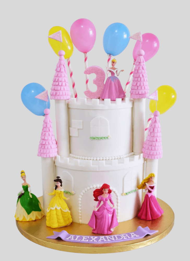 Gorgeous Princess Cake