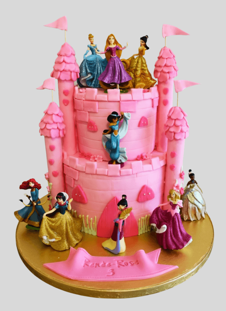 Pretty Princess Cake