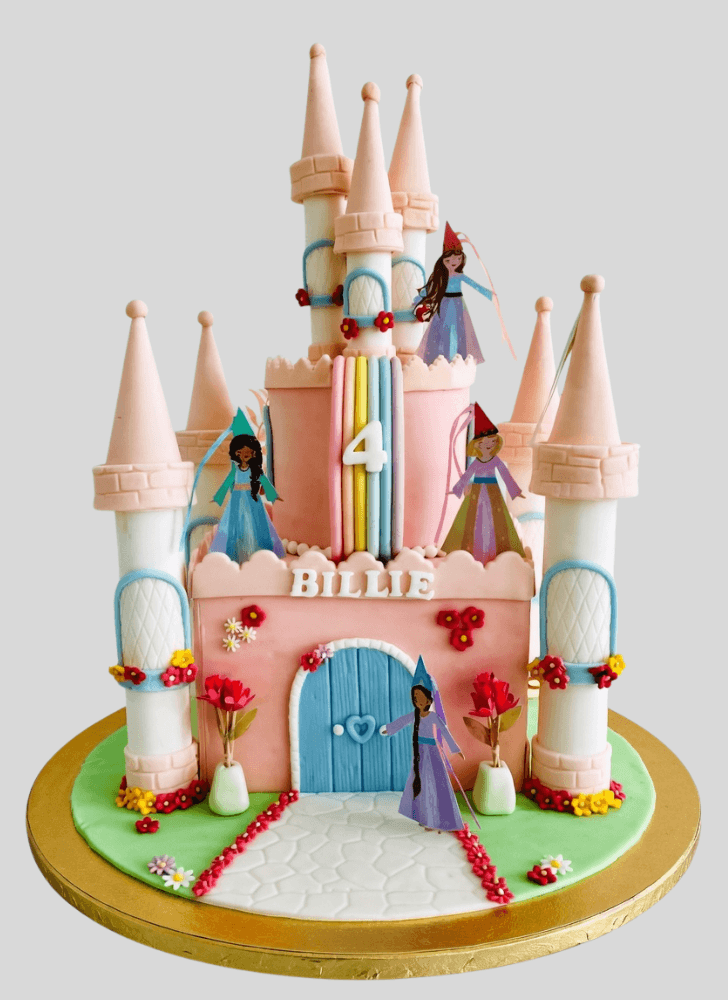 Radiant Princess Cake