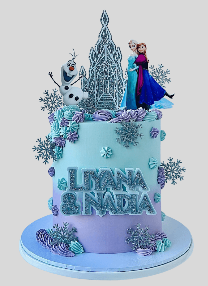 Shapely Princess Cake