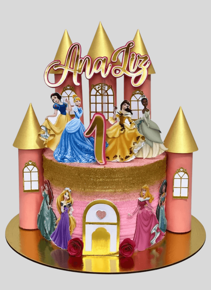Wonderful Princess Cake Design