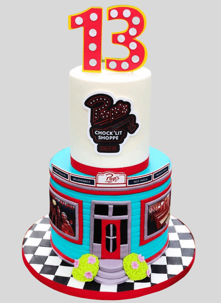 Alluring River Dale Cake