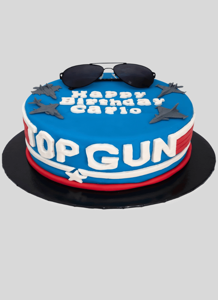 Bewitching Top Gun Cake