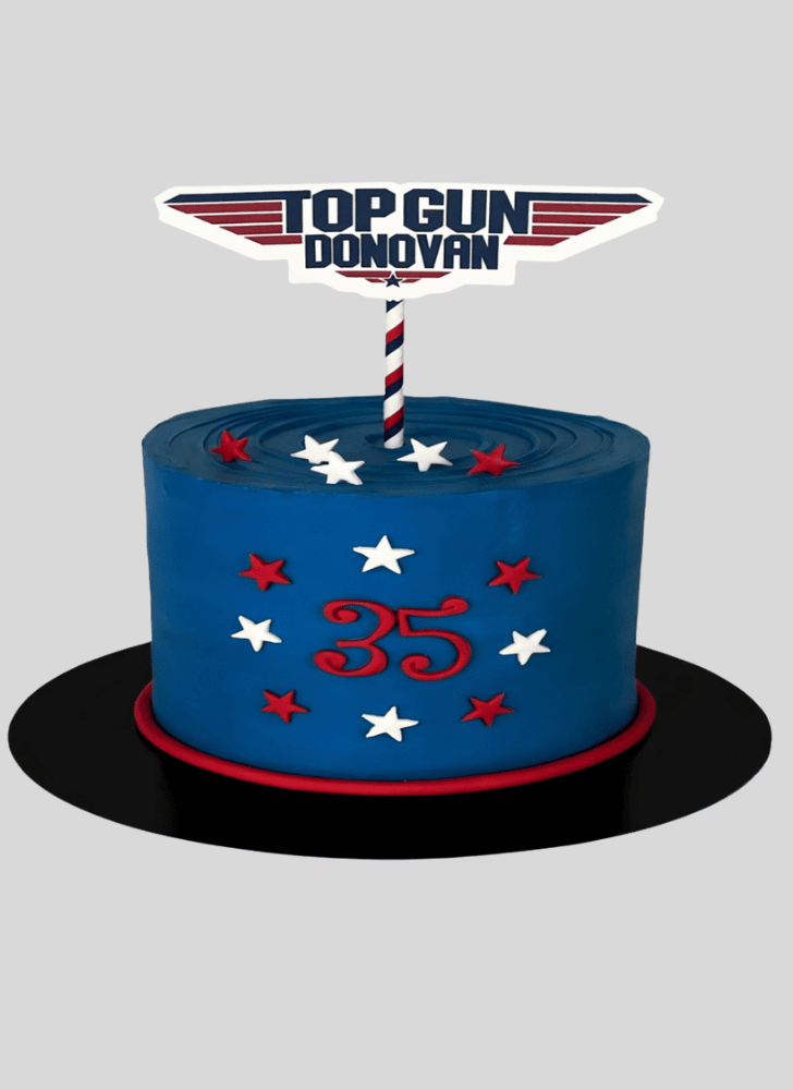 Captivating Top Gun Cake
