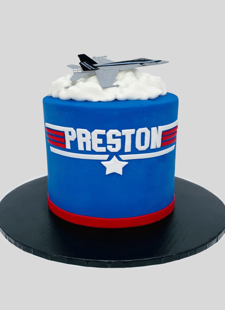 Charming Top Gun Cake