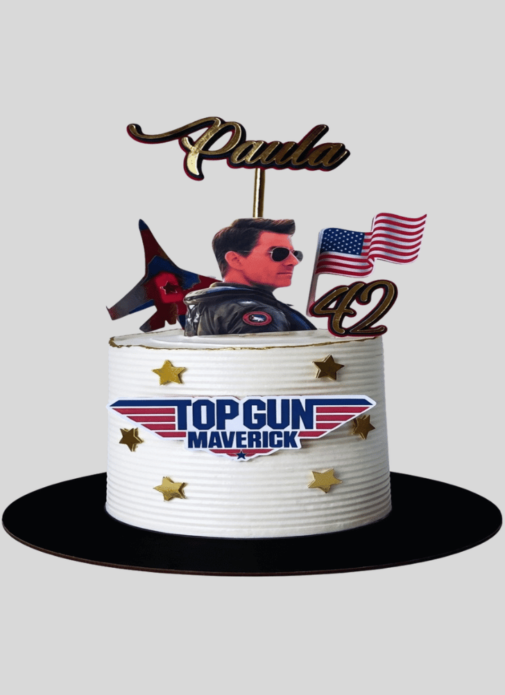 Classy Top Gun Cake