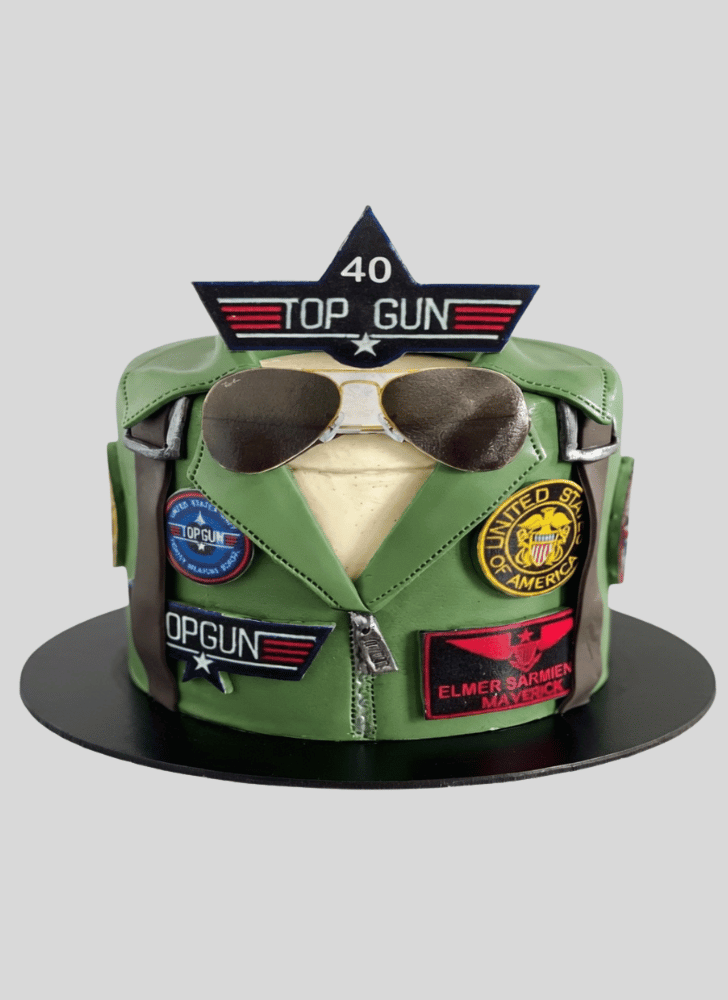 Excellent Top Gun Cake