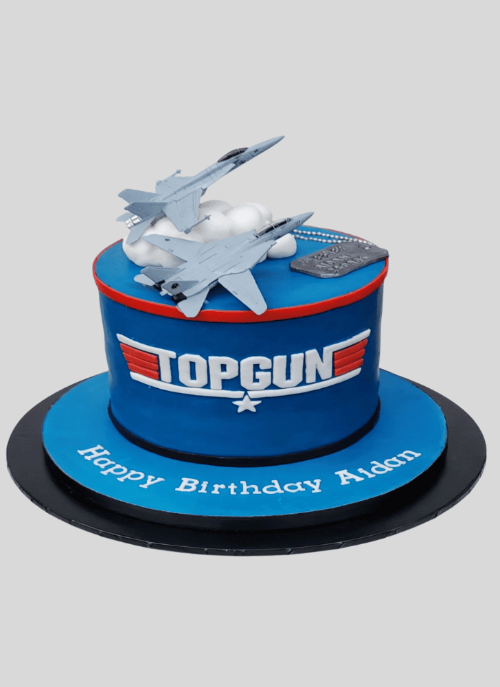 Fetching Top Gun Cake