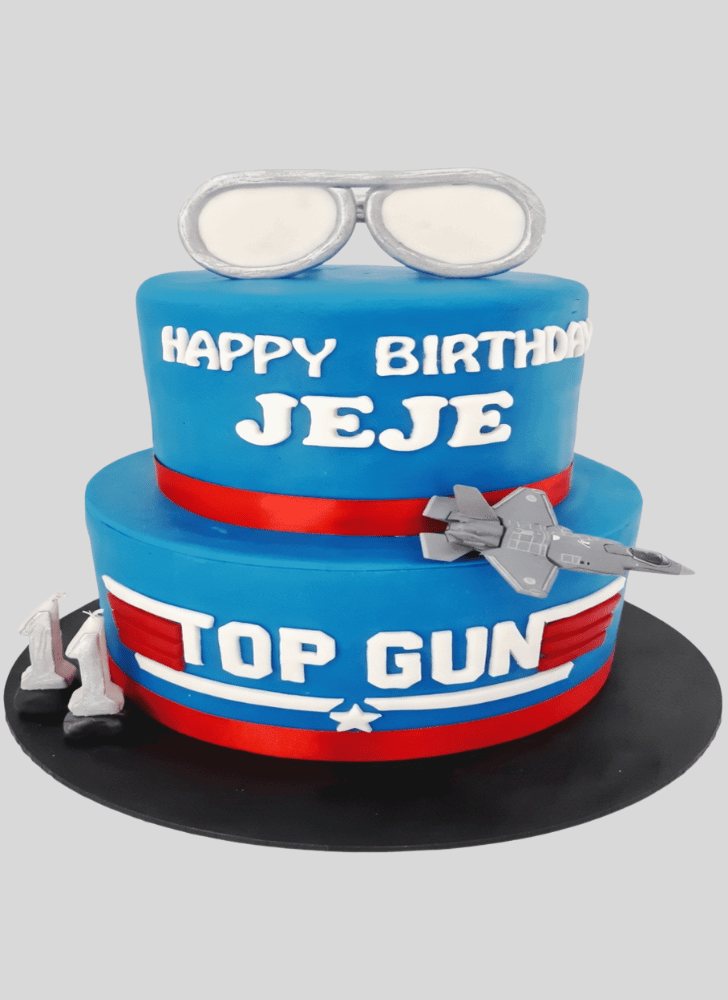 Marvelous Top Gun Cake