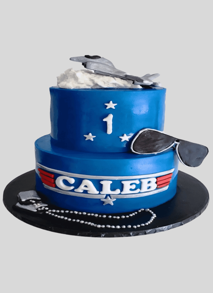 Mesmeric Top Gun Cake