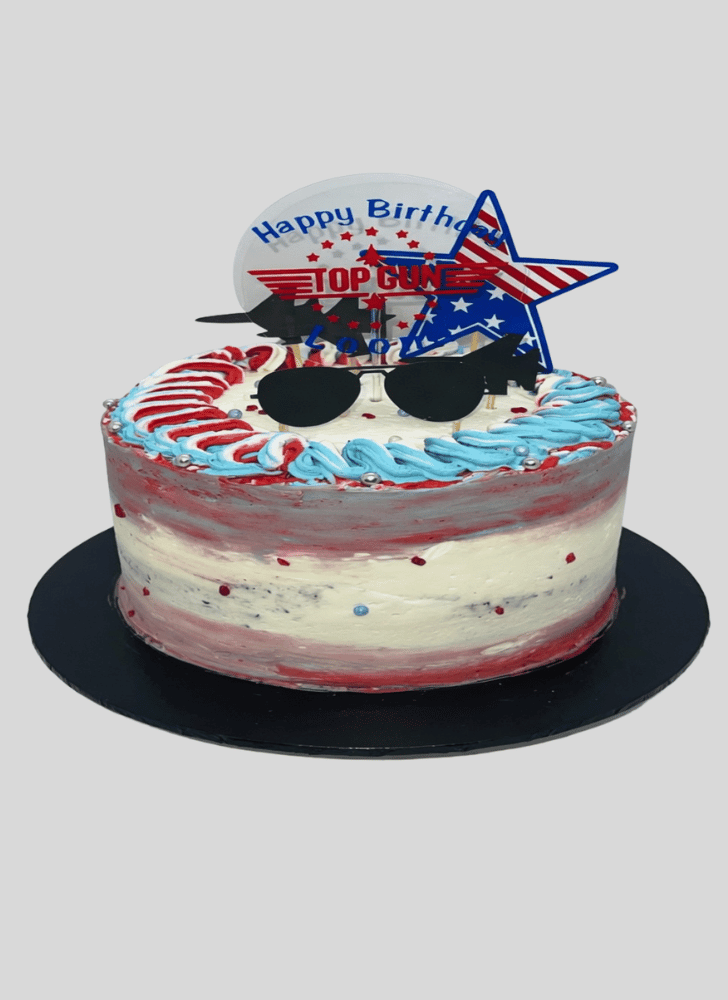Nice Top Gun Cake