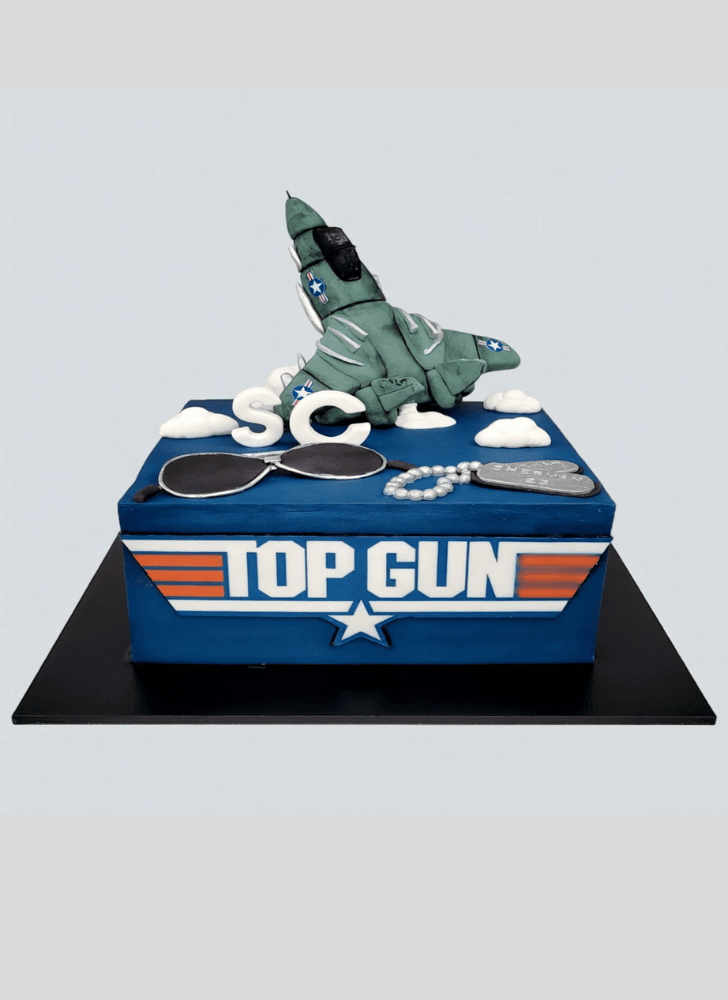 Radiant Top Gun Cake