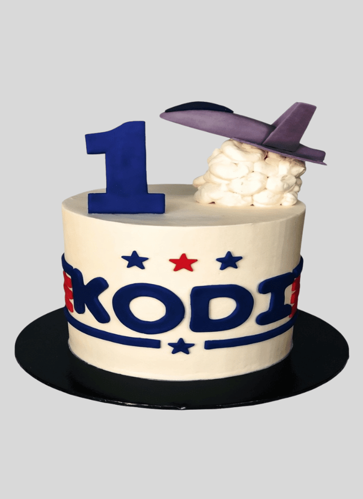 Shapely Top Gun Cake